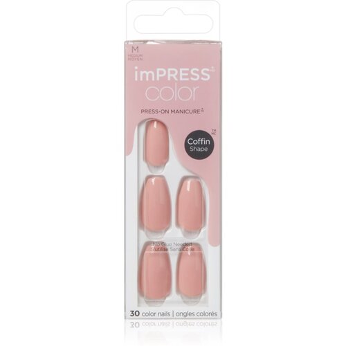 Kiss imPRESS Color Medium Umjetni nokti Sumptuous 30 kom Cijene