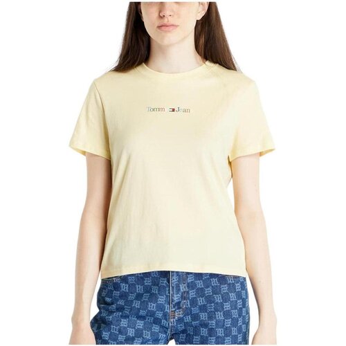 Tommy Hilfiger Majice s kratkimi rokavi - Rumena Slike