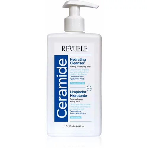 Revuele Ceramide Hydrating Cleanser gel za pranje lica i tijela za suhu i vrlo suhu kožu 250 ml