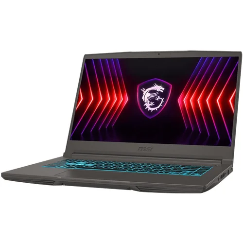 MSI Thin 15 B12UC-1811XSI-GG71265H16GXXDX i7-12650H/RTX 3050/16GB/512GB/FreeDOS prenosni računalnik, (21127289)