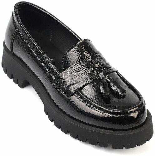 Capone Outfitters Women's Trac-Based Tasseled Loafer Slike