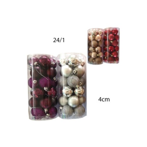 Novogodišnje kugle 24 kom Cene