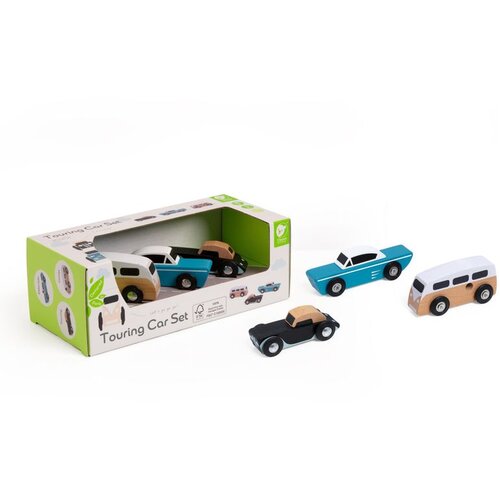 Classic World Drvene igračke autići Touring set Slike