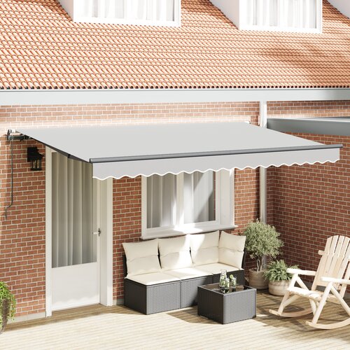 vidaXL Električna tenda s okvirom retraktabilna 4x2 cm metal Cijene