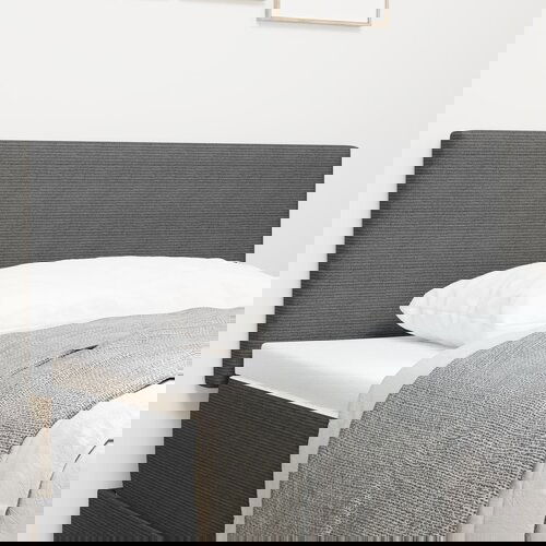 VidaXL Naslon za glavu Svjetlosiva Tkanina 80 x 40 x 5 cm Izdržljivo Slike