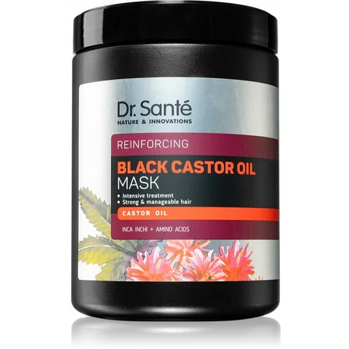 Dr. Santé Black Castor Oil intenzivna maska za lase 1000 ml