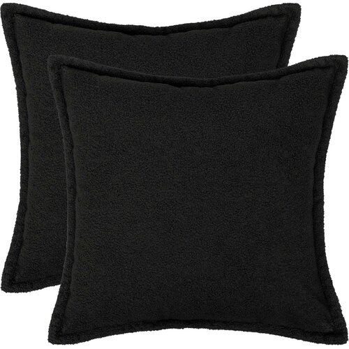  Presvlaka za jastuk 2 pcs HOUTEN Crna 35 x 35 cm Boucl&eacute; Cijene