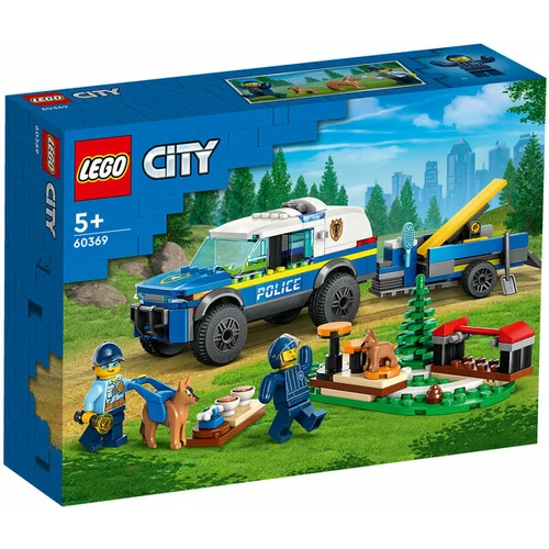 Lego City - 60369 Pasje usposabljanje pri mobilni policiji