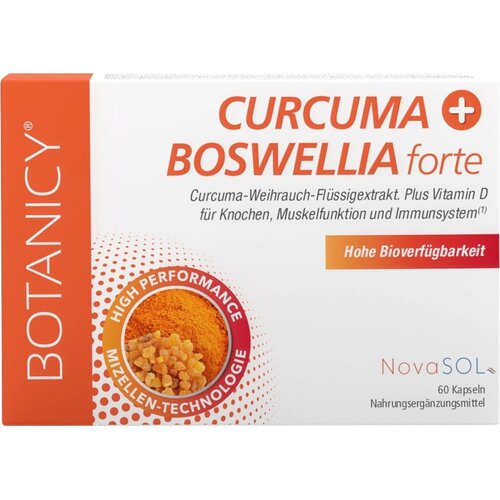 Botanicy Curcuma Boswellia Forte - 60 kaps. Slike