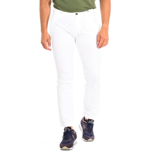 La Martina Hlače TMT014-TL121-00001 Bela Cene