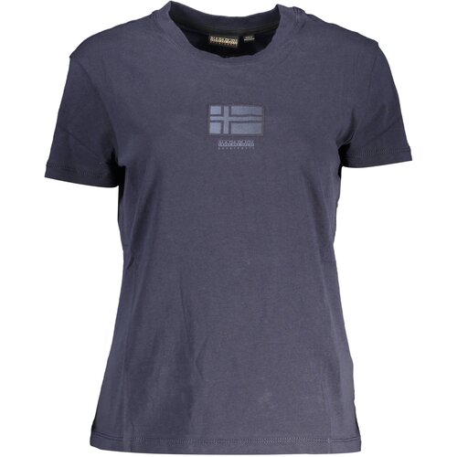 Napapijri WOMEN&#39;S SHORT SLEEVE T-SHIRT BLUE Cene