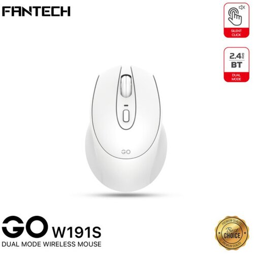 Fantech Miš Wireless W192 beli Cene