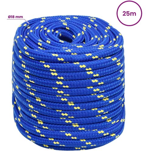  Vi&amp;scaron;enamjensko pomoćno uže 18 mm 25 m Plava PP - Plava 18 mm 25 m Slike