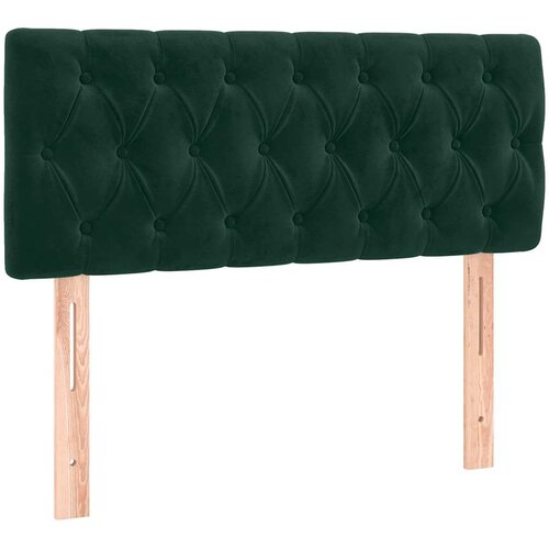 Box spring krevet s madracem tamnozeleni 90x190 cm bar&amp;scaron;unasti Slike