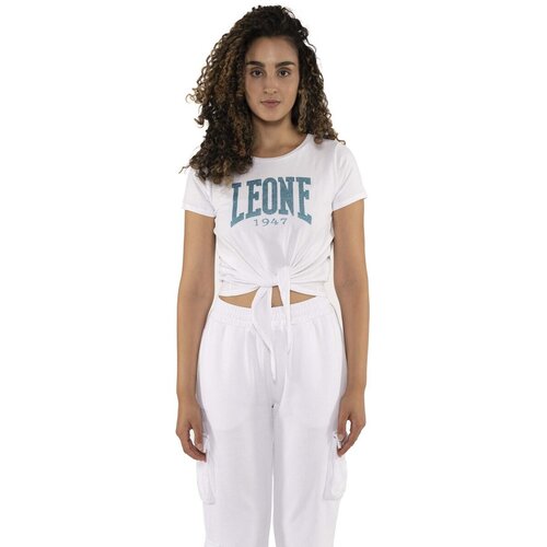 Leone 1947 Majice s kratkimi rokavi Woman T-Shirt Short Sleeves Spring Vibes Bela Cene