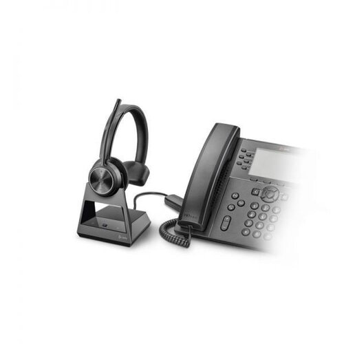 Poly Savi 7310‑M Office DECT mono slu&amp;scaron;alka (8D3K7AA) &amp;ndash; z bazno enoto, Teams gumb, (5000368314) Slike