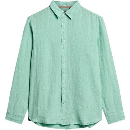 Superdry Srajce z dolgimi rokavi 259812 Zelena Slike