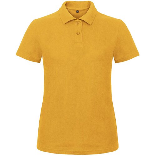  MAJICA KRATKI ROKAVI POLO B&amp;amp;C ID.001/ŽENSKE 180G ZLATO RUMENA 2XL Slike