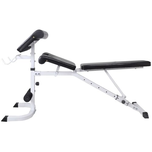  Klupa za vježbanje sa stalkom za utege i setom utega 60,5 kg Slike