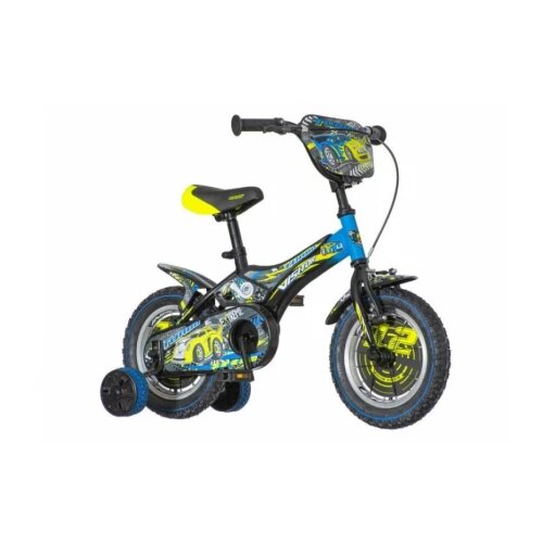 Visitor Bicikl turbo 12" žuto plavi Cene