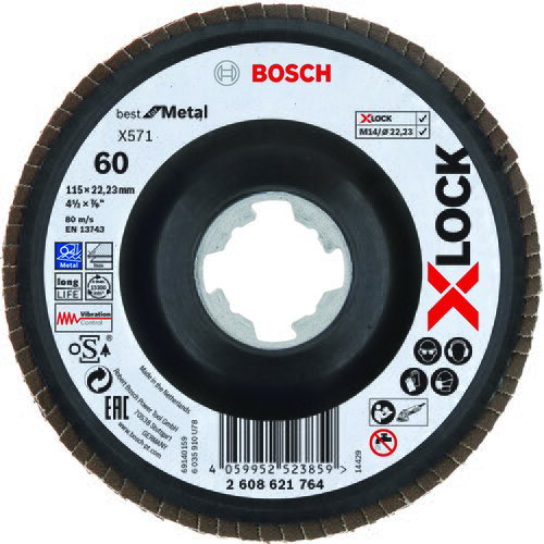 Bosch X571 Best for Metal X-LOCK lamelne brusne ploče, verzija pod uglom 2608621764 Cene