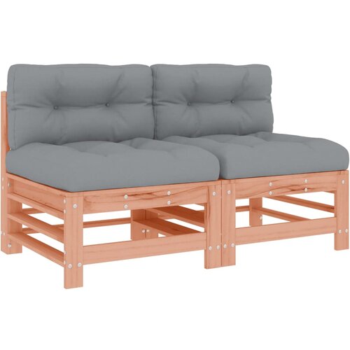 Maison Chic Sredinski kavč - Sofa - Kanape z blazinami 2 kosa trden les douglas, (21726932) Cene