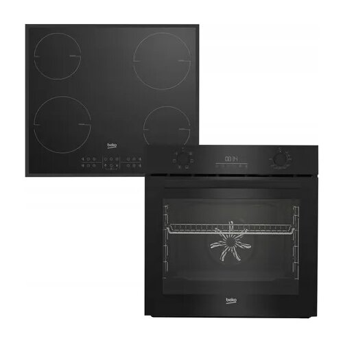 Beko Vgradni set pečica + indukcijska plošča BBSE17300B Cene
