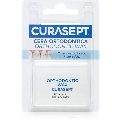 Curasept Orthodontic Wax ortodontski vosek za zobne aparate 7 kos Cene