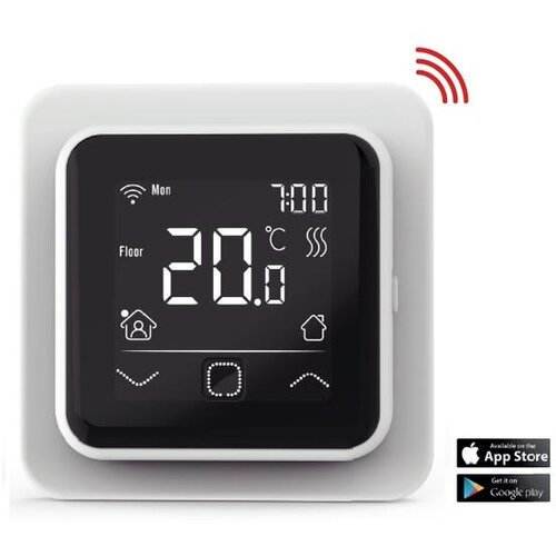 C&F Technics B.V. FALCON U-HEAT Wi-Fi Control Touch termostat sa senzorom podne temperature Cene