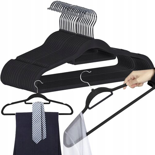 Set od 20 bar&scaron;unastih vje&scaron;alica za odjeću 45cm Cijene