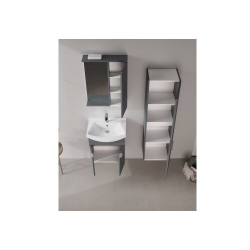 Hanah home Kupatilski ormarić sa umivaonikom i ogledalom (2 komada) Purus 55 982 Cene
