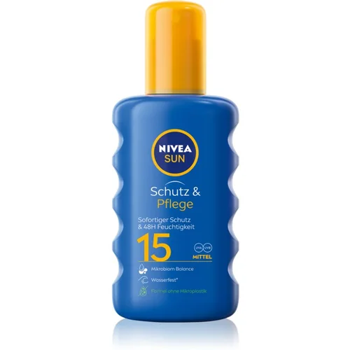 Nivea Sun Protect & Moisture sprej za sunčanje SPF 15 200 ml