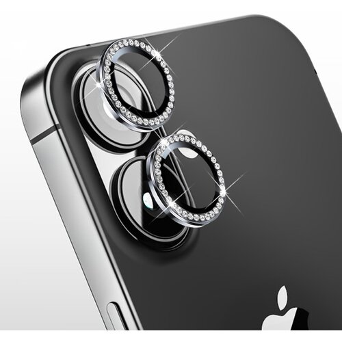 Apple zastita za kameru diamond za iphone 16 6.3 crna Cene