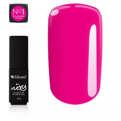 Silcare flexy hybrid gel-pink No.1 trajni gel lak za nokte uv i led Cene