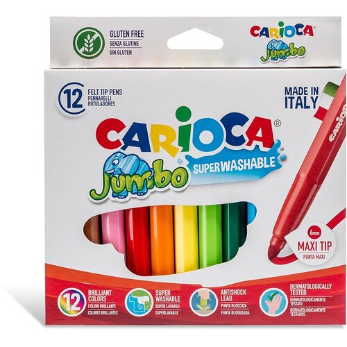 Carioca Flomastri Jumbo - 12 kosov Cene
