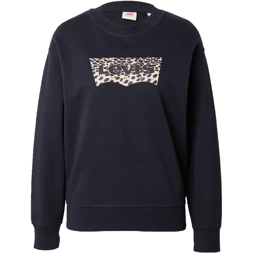 Levi's Sweater majica noćno plava / smeđa / crna