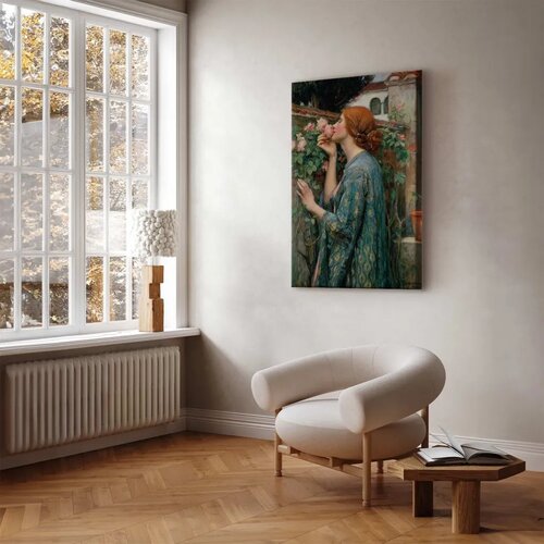  Slika - John William Waterhouse &amp;ndash; The Soul of the Rose 20x30 Na talijanskom platnu Slike