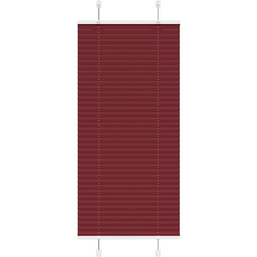 vidaXL Plisirana žaluzija Bordeaux Red 60x150 cm Širina tkanine 59,4cm Cene