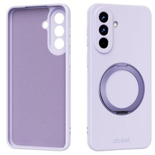 Chameleon Gumiran magnetni ovitek s stojalom (TPU Ring) za Samsung Galaxy A57 5G, vijoleč Cene