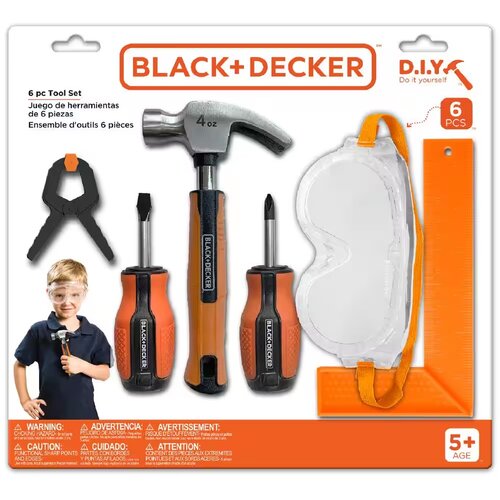 Black & Decker 6-DELNI SET OTRO&Scaron;KEGA ORODJA 5+, (5000053561) Cene