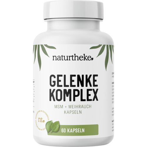 Naturtheke GmbH Kompleks za sklepe MSM + bosvelija - 60 kaps. Cene