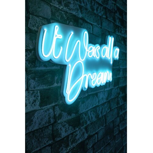 Wallity Zidna LED dekoracija It was all a Dream, 375 cm, IP67, 12V, Plava Slike