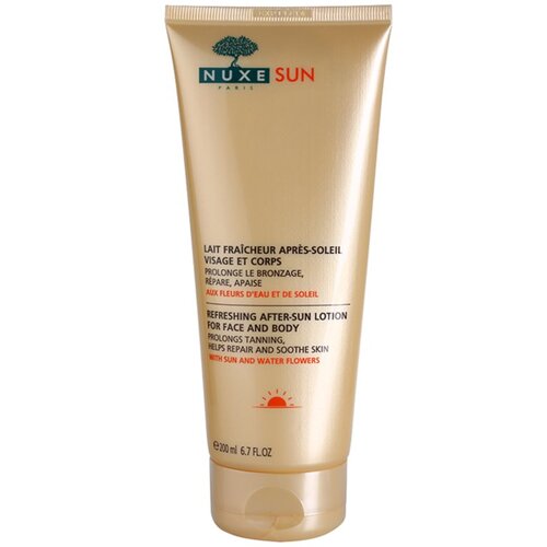 Nuxe Sun Refreshing After-Sun mleko po sončenju za telo in obraz 200 ml unisex Slike