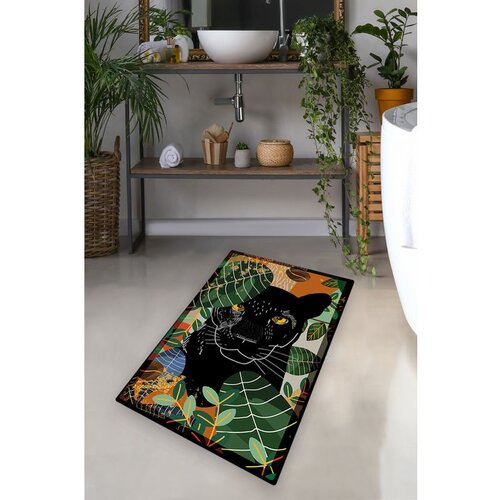 schwarz multicolor bathmat Cene