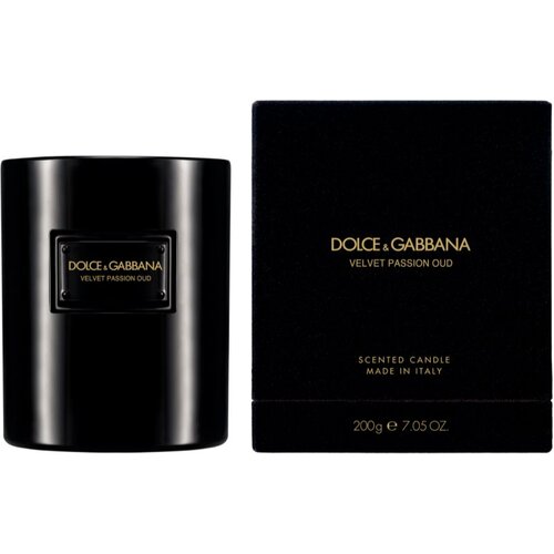 Dolce & Gabbana Velvet Passion Oud Scented Candle di&scaron;eča sveča 200 ml Cene