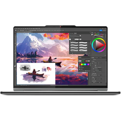 Lenovo Yoga 9 2-in-1/Intel Core Ultra 7 155H/14"/4K OLED MT 120Hz/32GB/1TB/Arc/W11P/Luna Grey prenosni računalnik, (21407066)