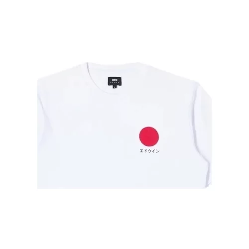 Edwin Majice & Polo majice Japanese Sun T-Shirt - White Bela