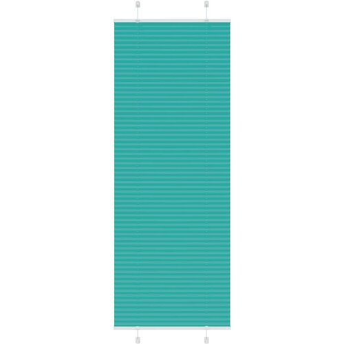  Plisirana zavjesa Petrolej zelena 80x200 cm Širina tkanine 79,4 cm Poliester Cene