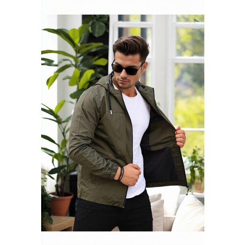 Dewberry 40788 Mens Seasonal Coat-Khaki Cene