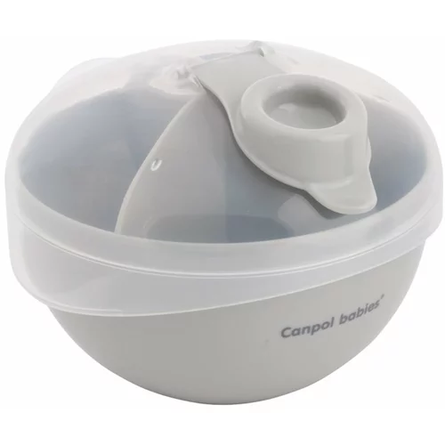 Canpol Milk Powder Container dozirnik sušenega mleka Grey 1 kos